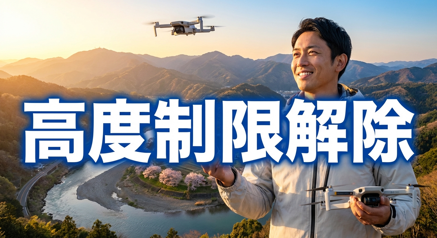 dji 小型ドローンの選び方と法規制 高度制限解除も解説