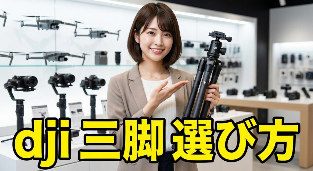 dji 三脚の選び方と互換性ポイントを解説