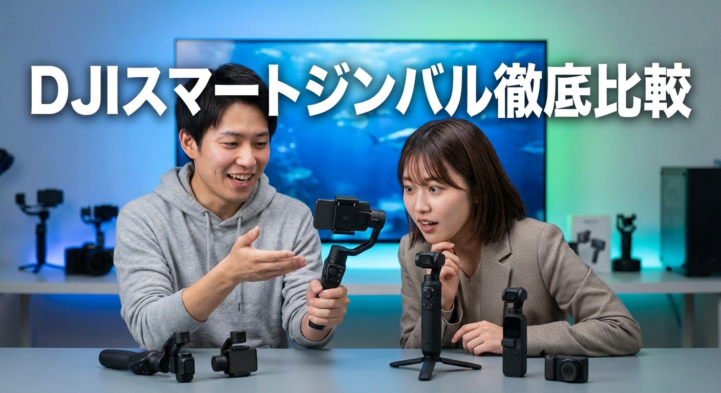 DJIスマートジンバル徹底比較と水中撮影の対応方法