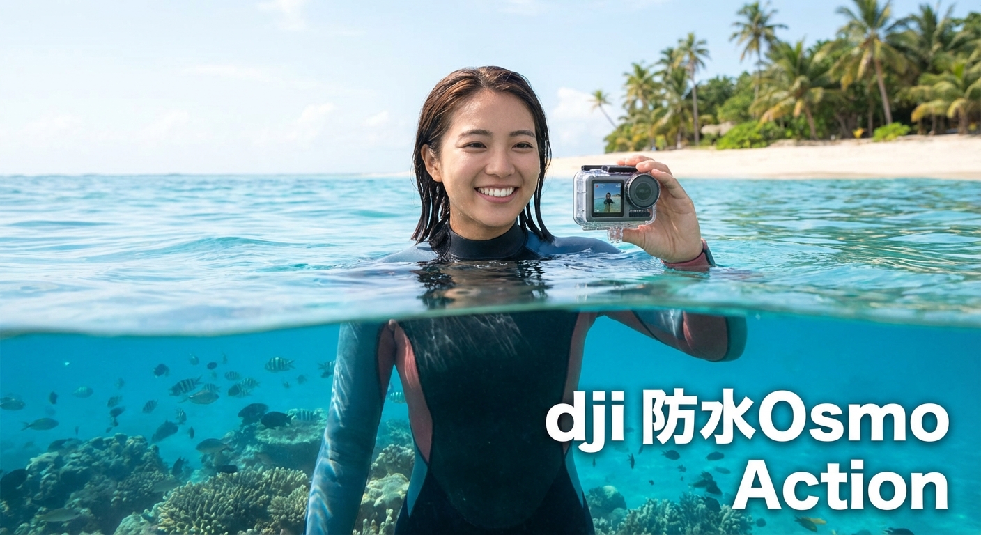 dji 防水Osmo Action徹底解説選び方と水中撮影・手入れ