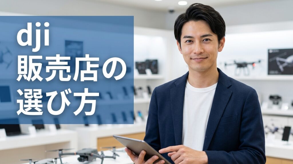 dji 販売店の選び方と店舗一覧実店舗と通販対応