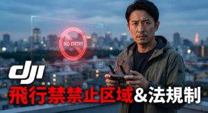 dji 飛行禁止区域の確認方法と解除申請、法規制まとめ
