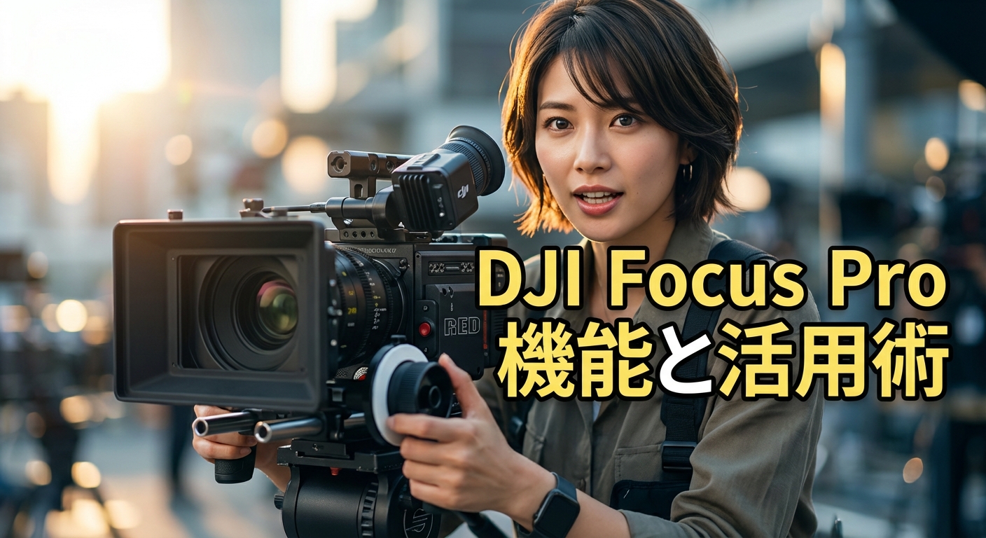 DJI Focus Proの機能と活用術 撮影から編集まで解説