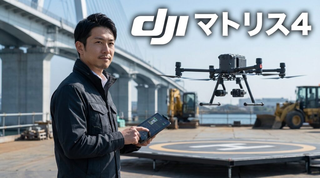 dji マトリス4の機能・費用対効果とMavic比較ガイド