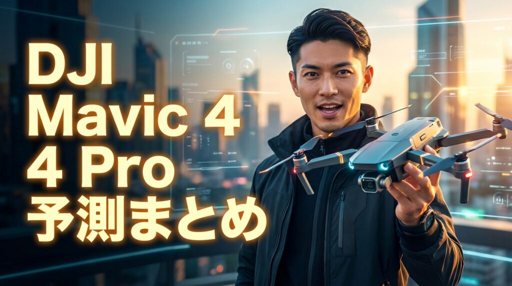DJI Mavic 4 Pro予測まとめ 発表時期と進化点
