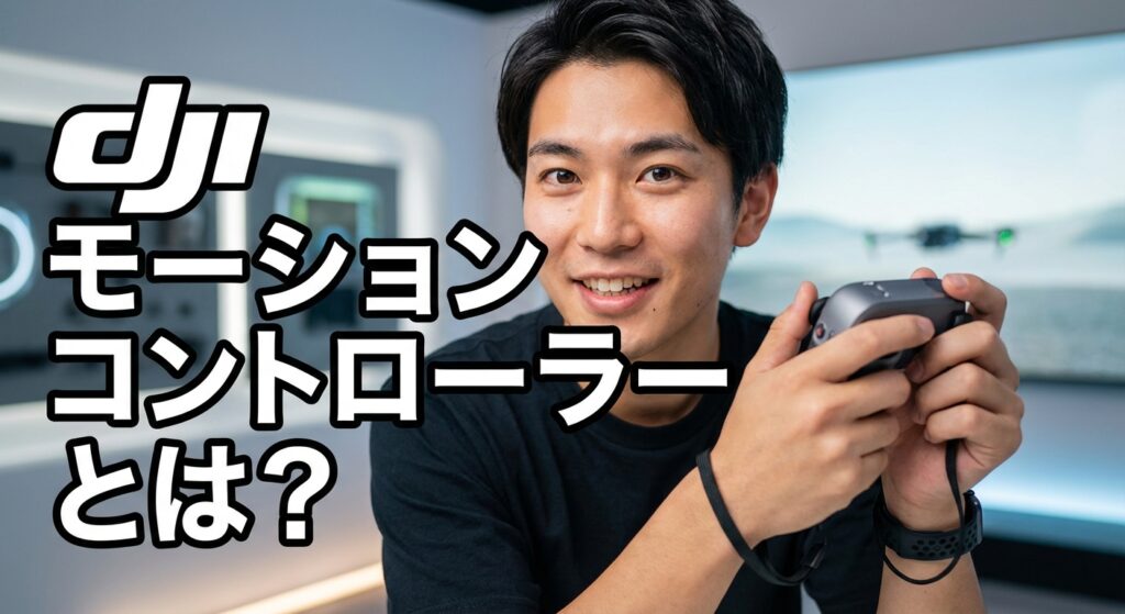 dji モーションコントローラーとは？対応機種とプロポ比較