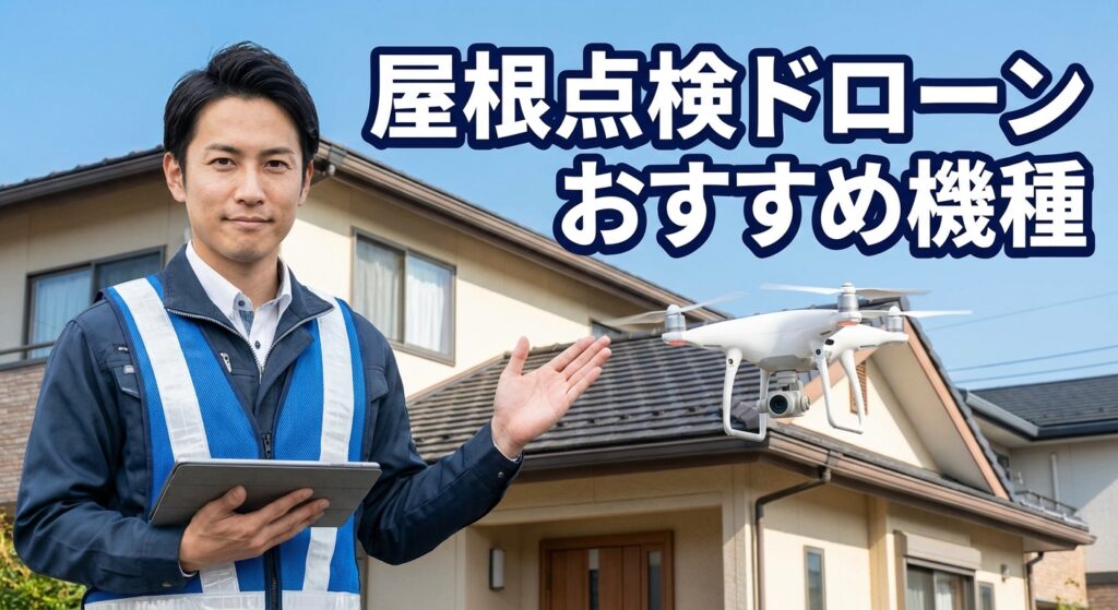 屋根点検ドローンおすすめ機種と選び方・資格も解説