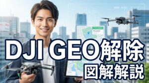 DJI GEO解除の申請手順とゾーン別条件を図解解説