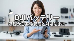 DJIバッテリー基礎から寿命管理と対処法まで